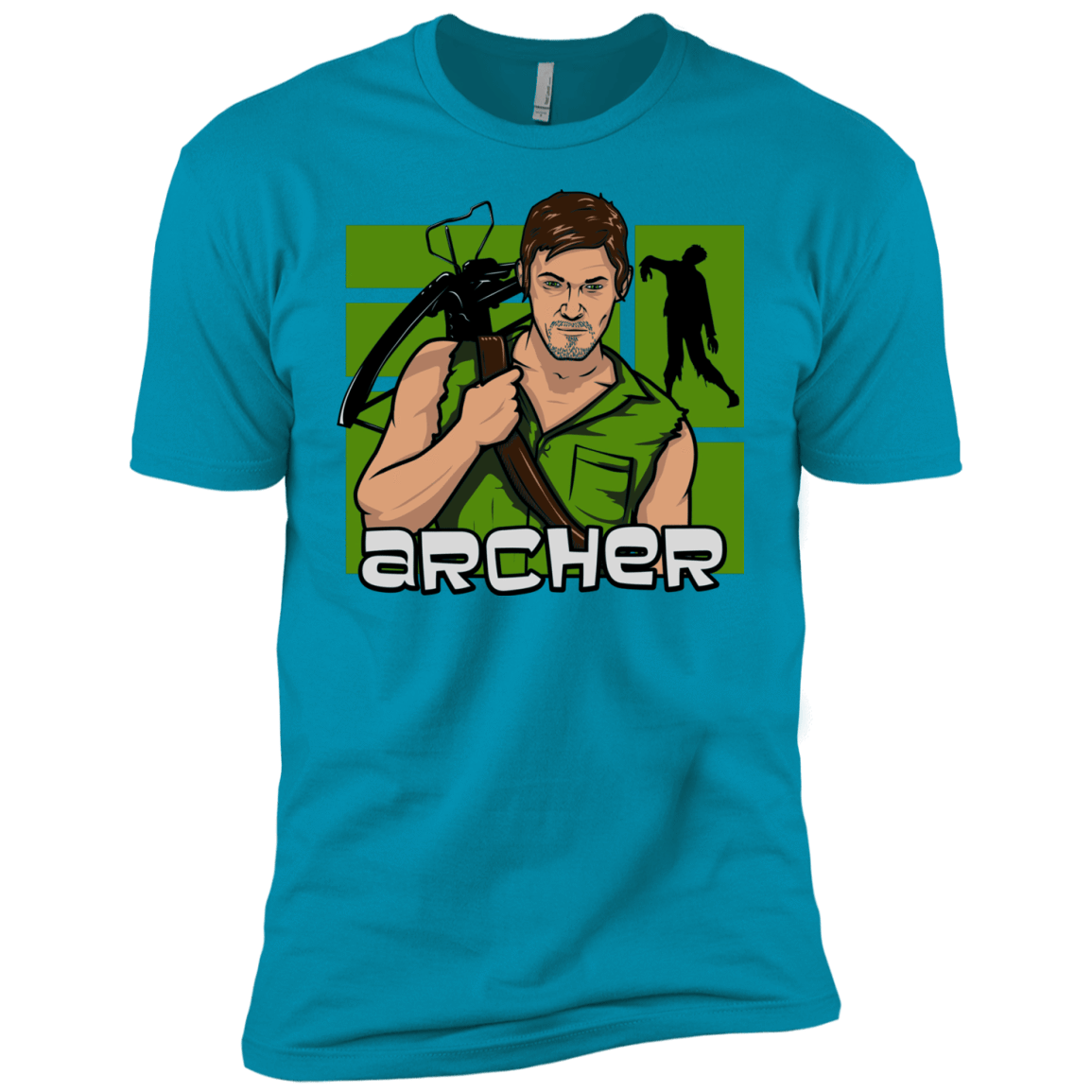 T-Shirts Turquoise / YXS Archer Boys Premium T-Shirt