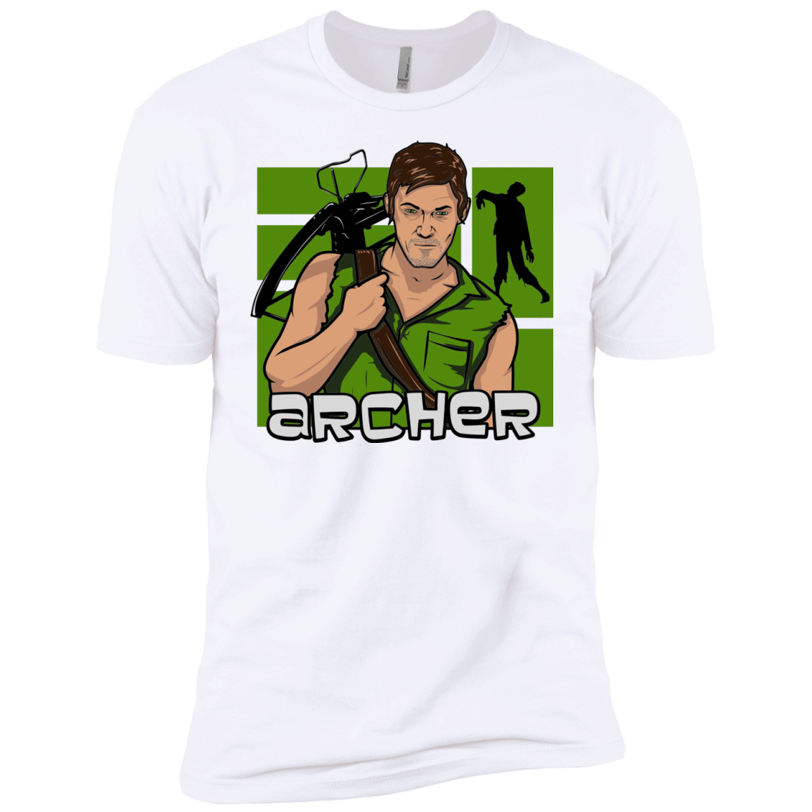 T-Shirts White / YXS Archer Boys Premium T-Shirt