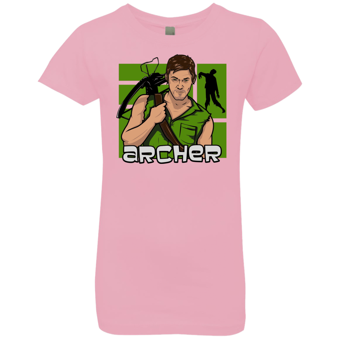 T-Shirts Light Pink / YXS Archer Girls Premium T-Shirt