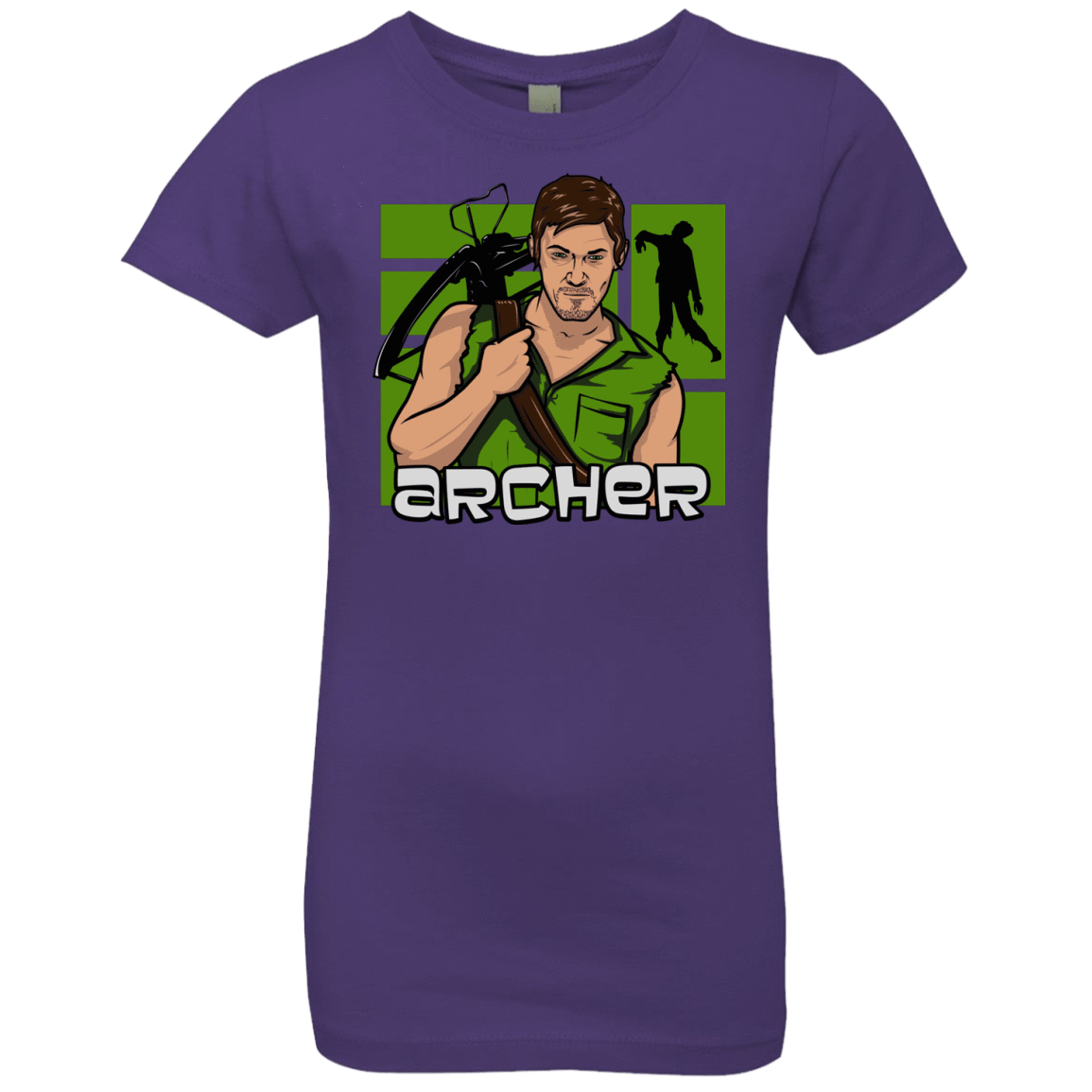 T-Shirts Purple Rush / YXS Archer Girls Premium T-Shirt