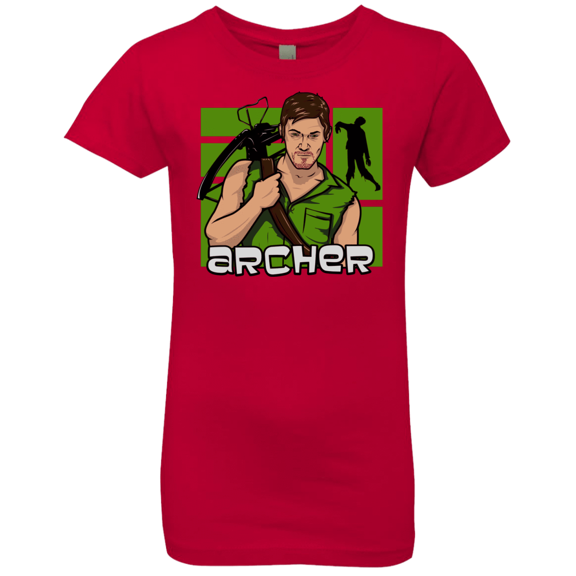 T-Shirts Red / YXS Archer Girls Premium T-Shirt