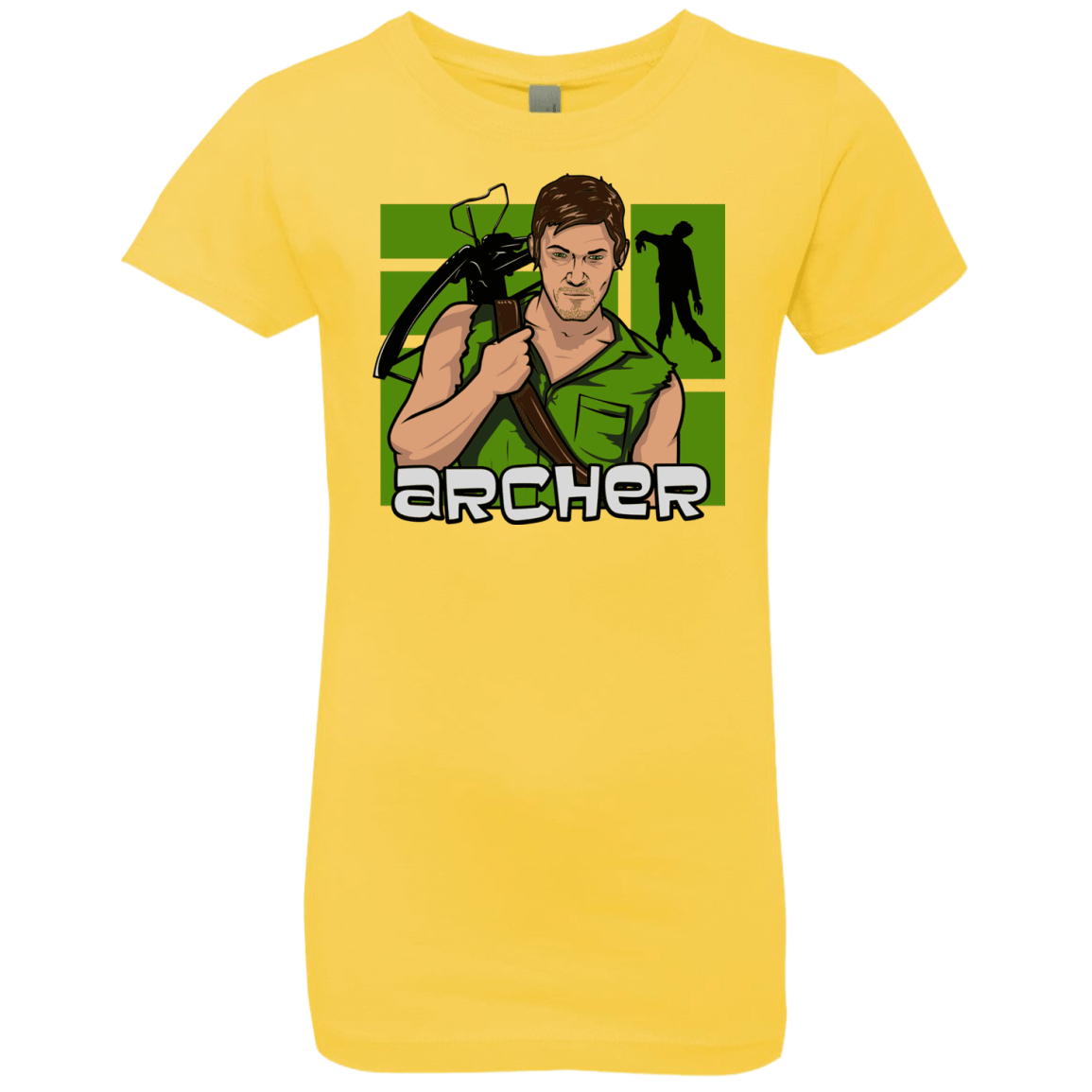 T-Shirts Vibrant Yellow / YXS Archer Girls Premium T-Shirt