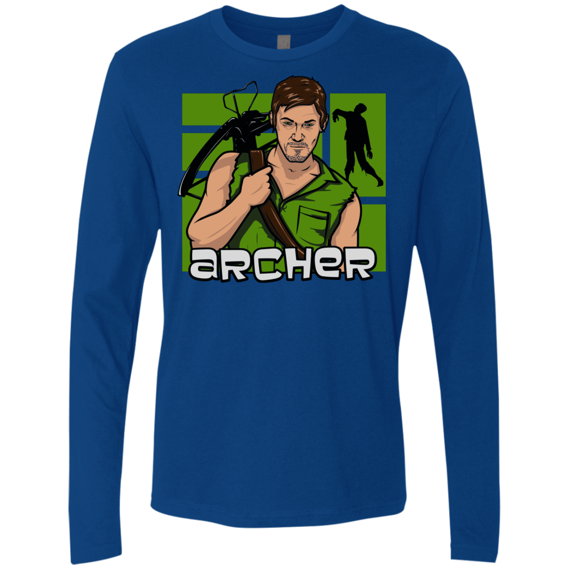 T-Shirts Royal / Small Archer Men's Premium Long Sleeve