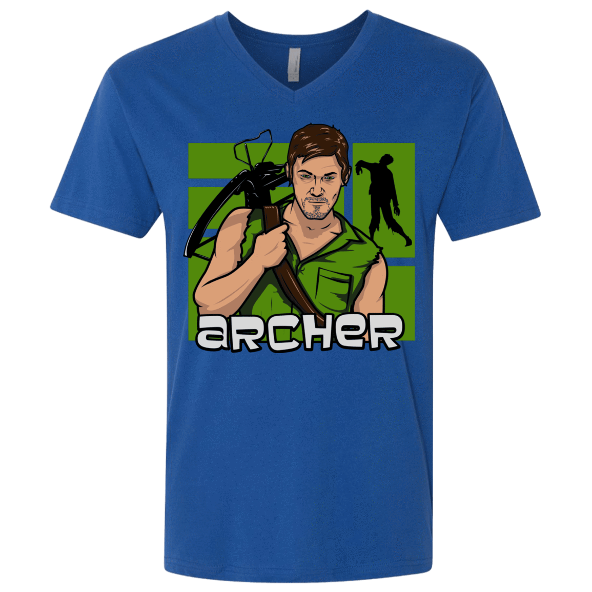 T-Shirts Royal / X-Small Archer Men's Premium V-Neck