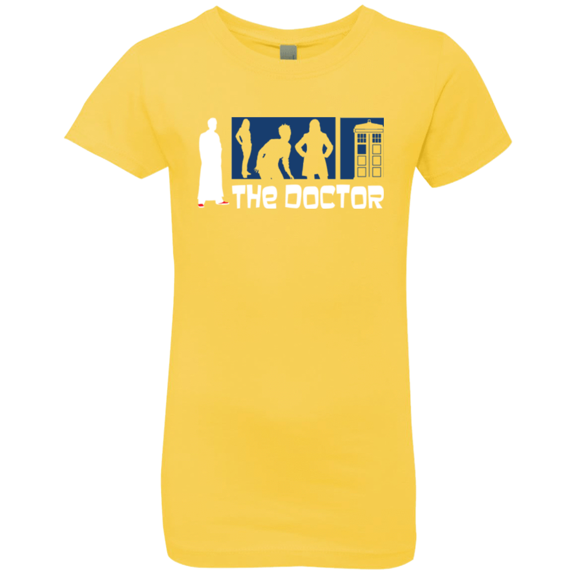 T-Shirts Vibrant Yellow / YXS Archer the Doctor Girls Premium T-Shirt