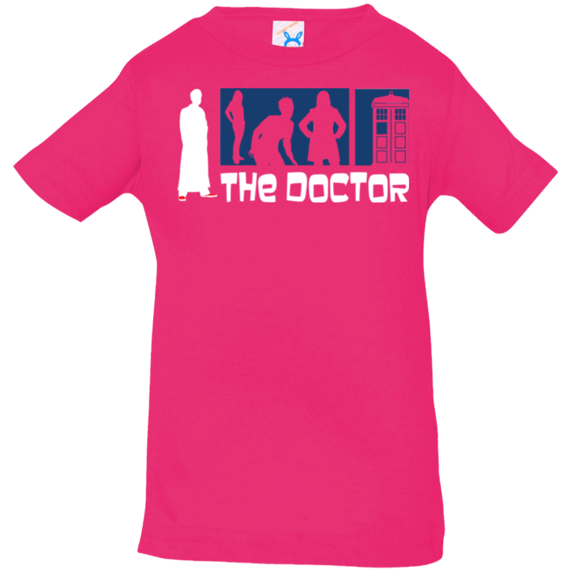 T-Shirts Hot Pink / 6 Months Archer the Doctor Infant Premium T-Shirt