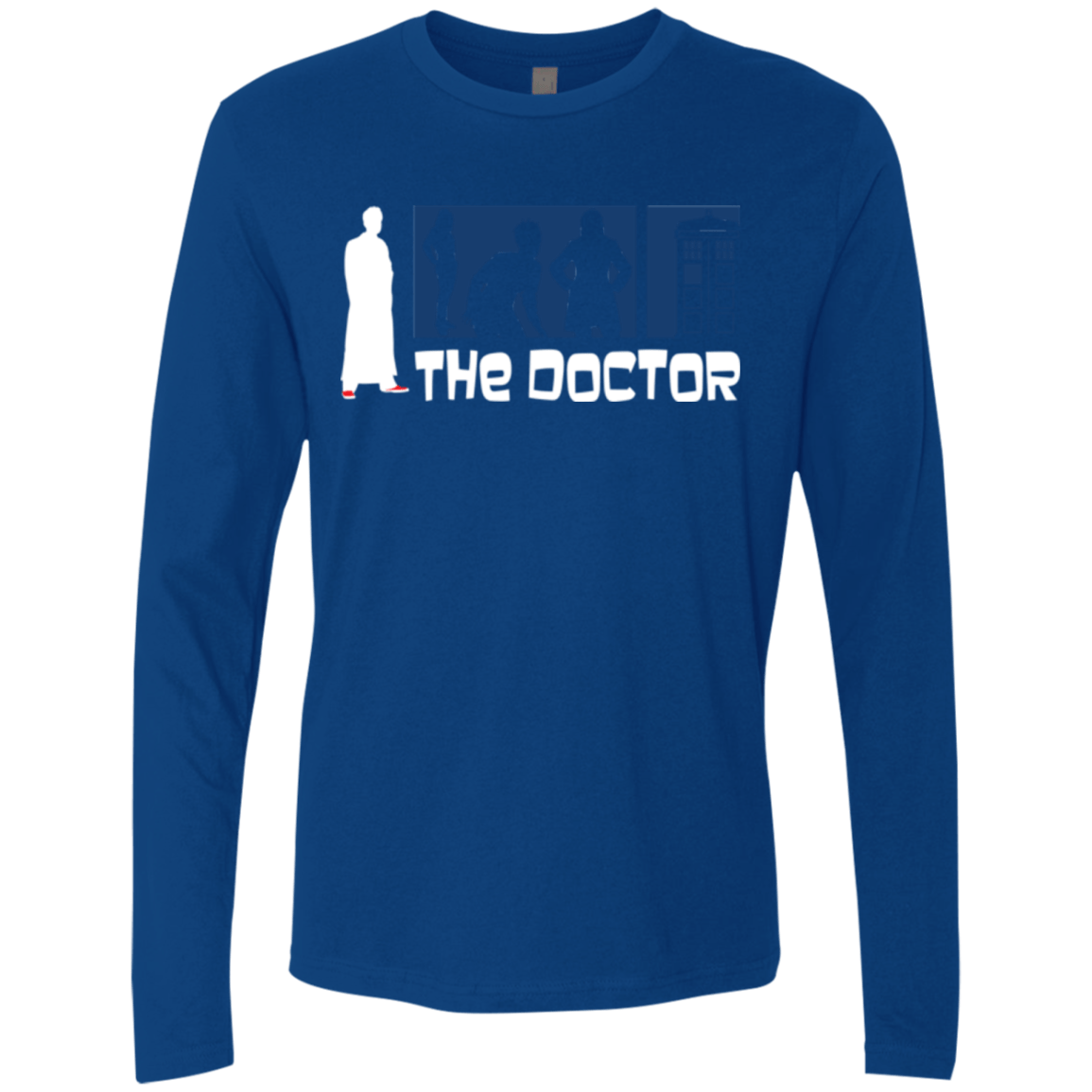 T-Shirts Royal / Small Archer the Doctor Men's Premium Long Sleeve