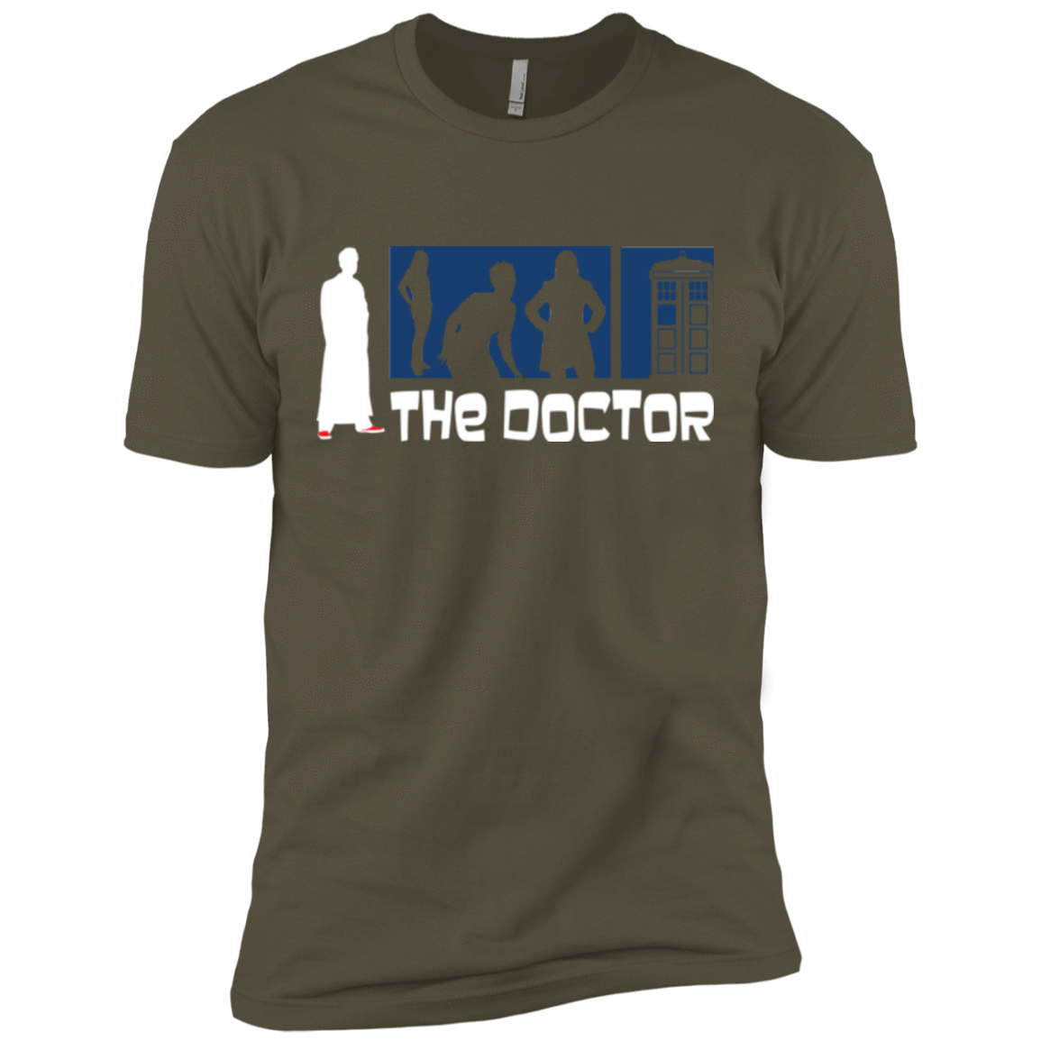 T-Shirts Military Green / X-Small Archer the Doctor Men's Premium T-Shirt