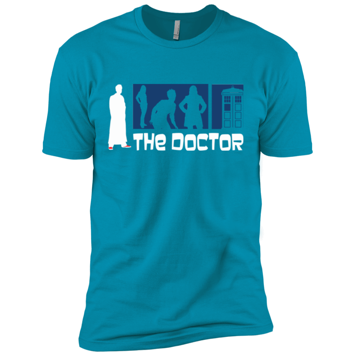 T-Shirts Turquoise / X-Small Archer the Doctor Men's Premium T-Shirt
