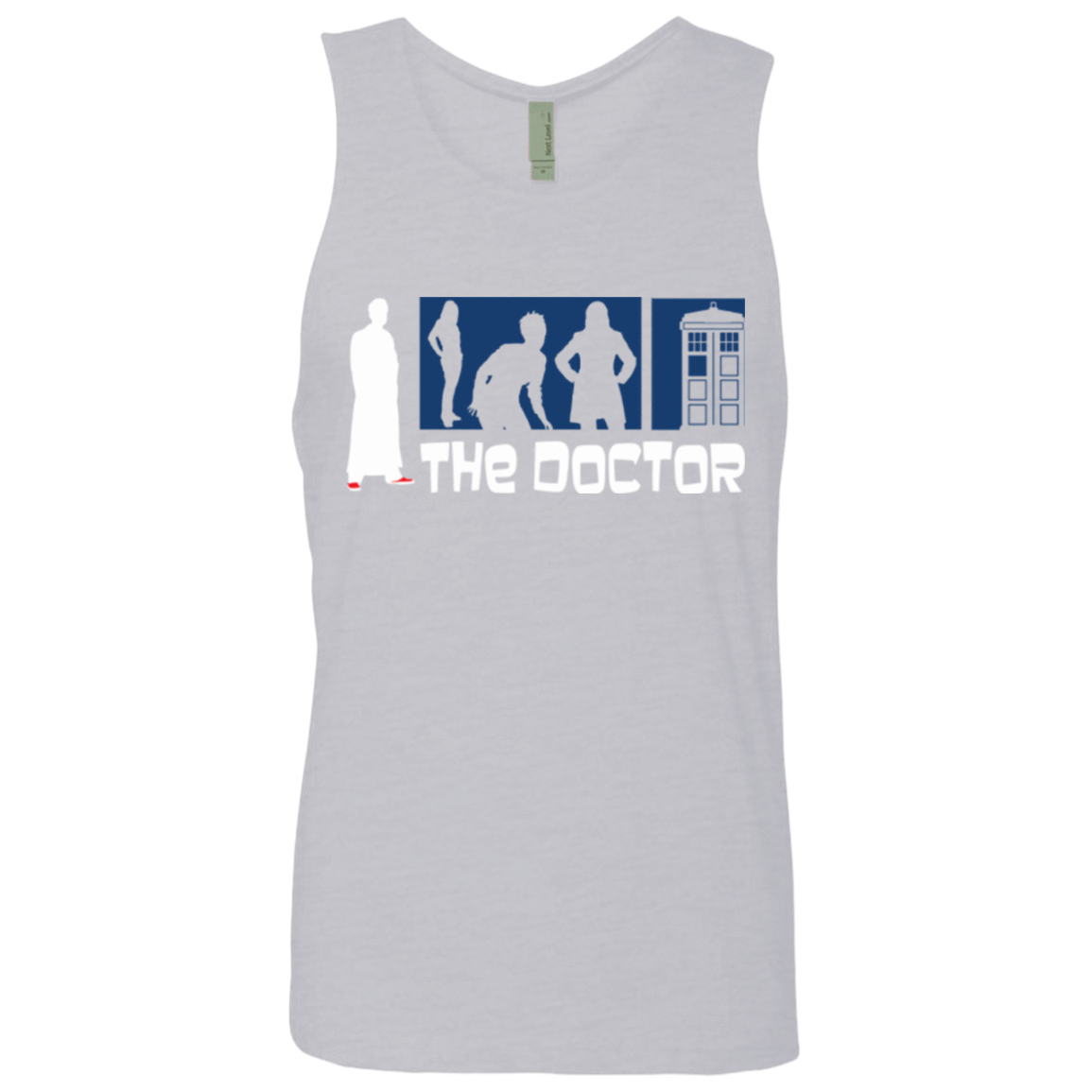 T-Shirts Heather Grey / Small Archer the Doctor Men's Premium Tank Top