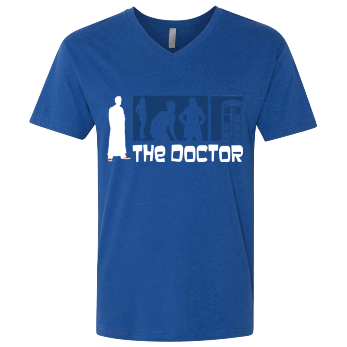 T-Shirts Royal / X-Small Archer the Doctor Men's Premium V-Neck