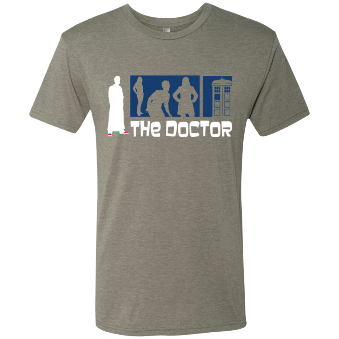 T-Shirts Venetian Grey / Small Archer the Doctor Men's Triblend T-Shirt