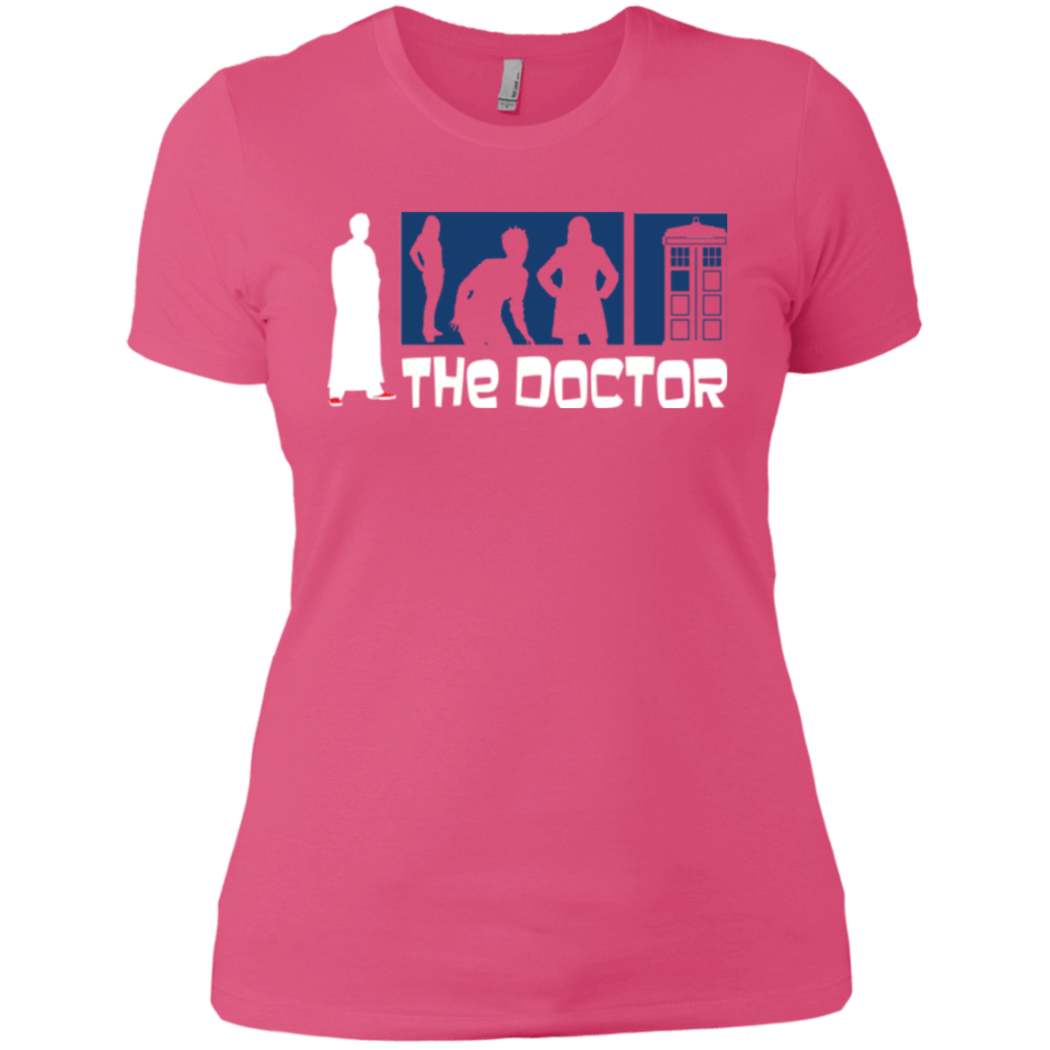 T-Shirts Hot Pink / X-Small Archer the Doctor Women's Premium T-Shirt