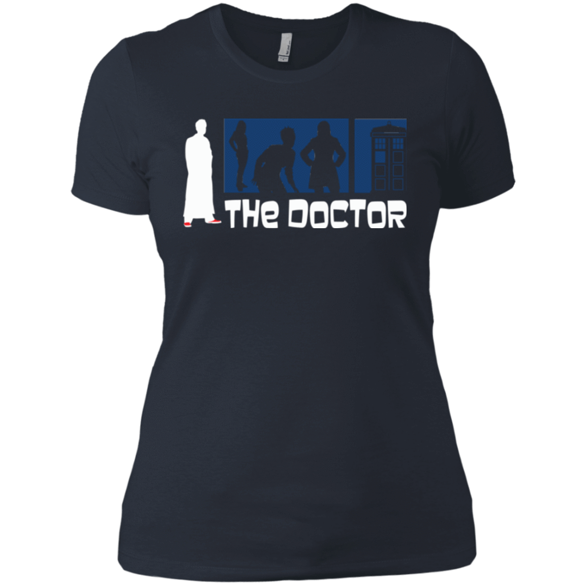 T-Shirts Indigo / X-Small Archer the Doctor Women's Premium T-Shirt