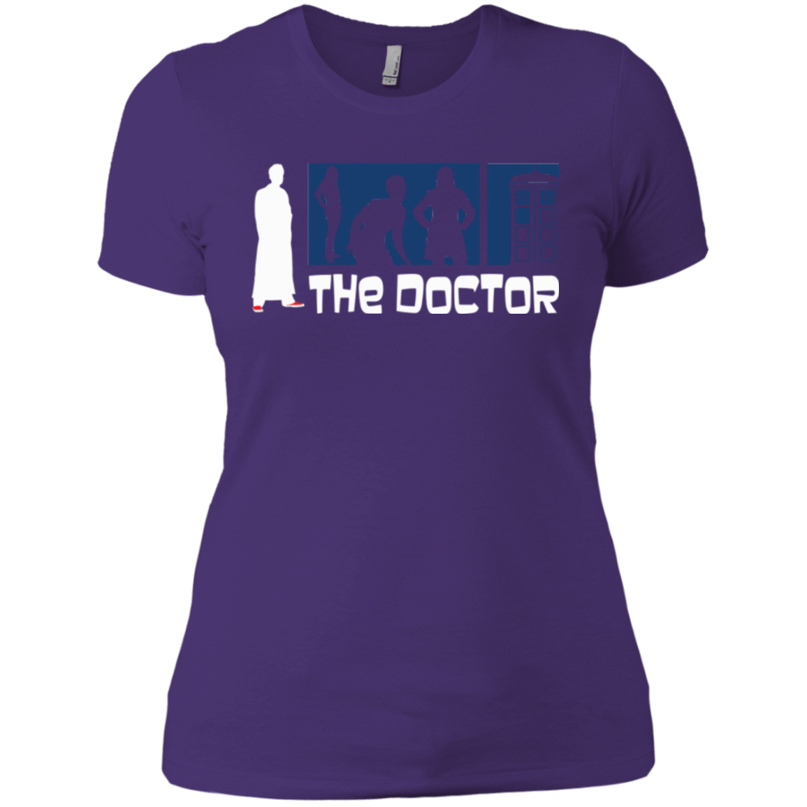 T-Shirts Purple / X-Small Archer the Doctor Women's Premium T-Shirt