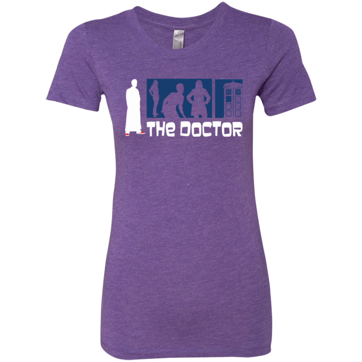 T-Shirts Purple Rush / Small Archer the Doctor Women's Triblend T-Shirt