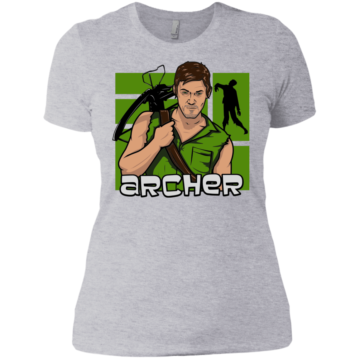 T-Shirts Heather Grey / X-Small Archer Women's Premium T-Shirt