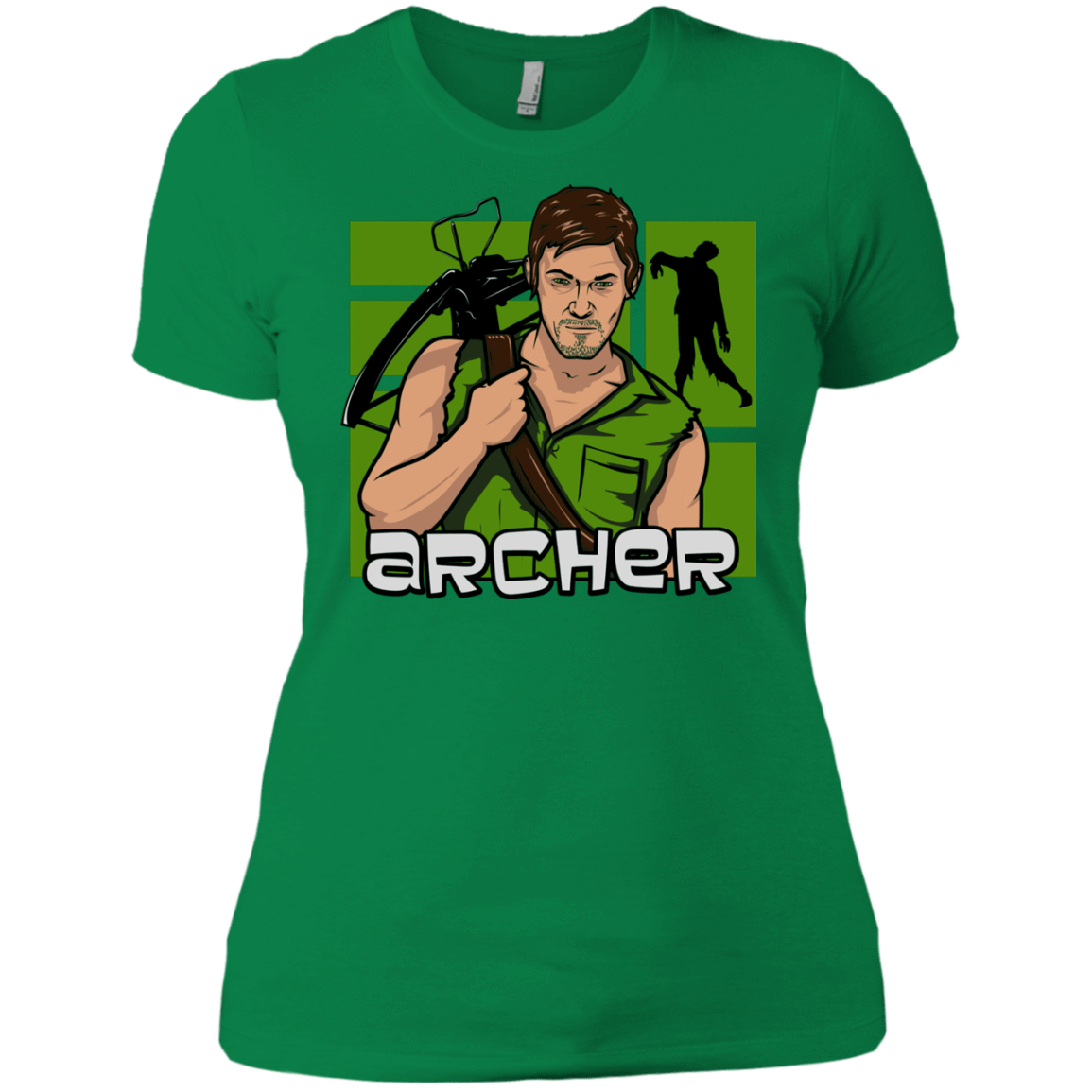 T-Shirts Kelly Green / X-Small Archer Women's Premium T-Shirt