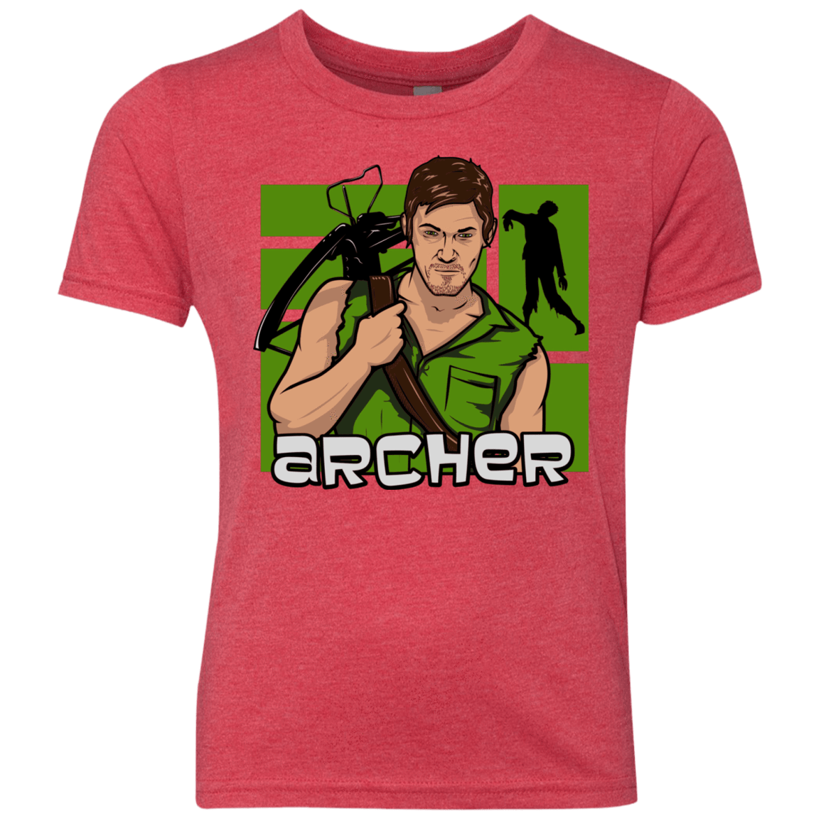 T-Shirts Vintage Red / YXS Archer Youth Triblend T-Shirt