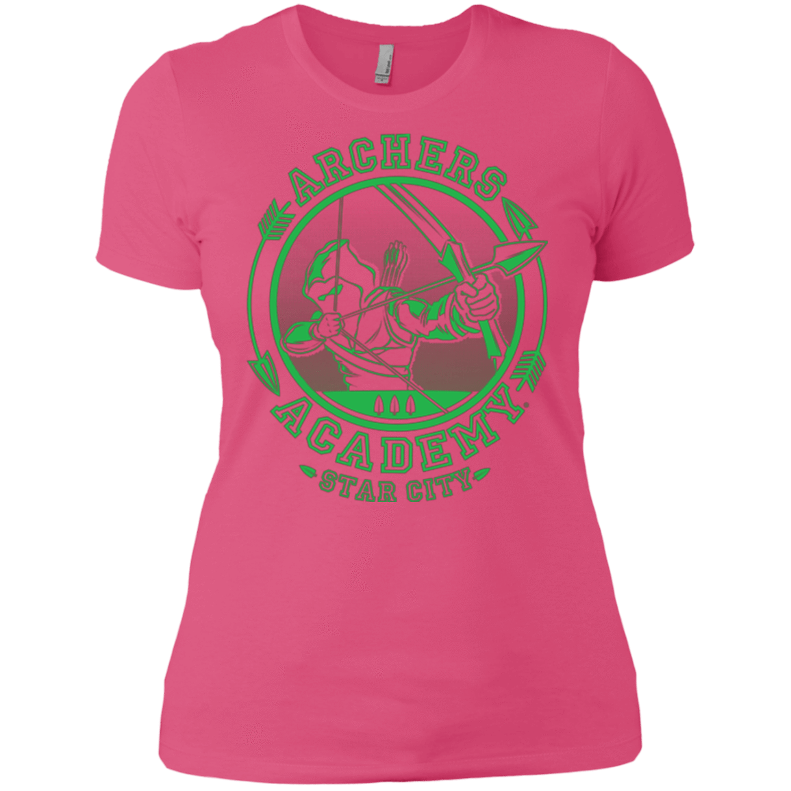 T-Shirts Hot Pink / X-Small ARCHERS ACADEMY Women's Premium T-Shirt