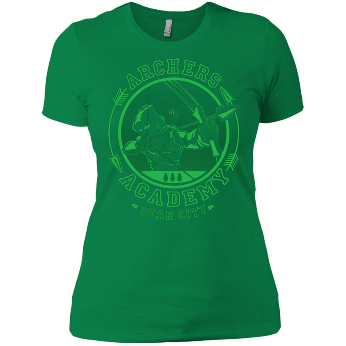 T-Shirts Kelly Green / X-Small ARCHERS ACADEMY Women's Premium T-Shirt