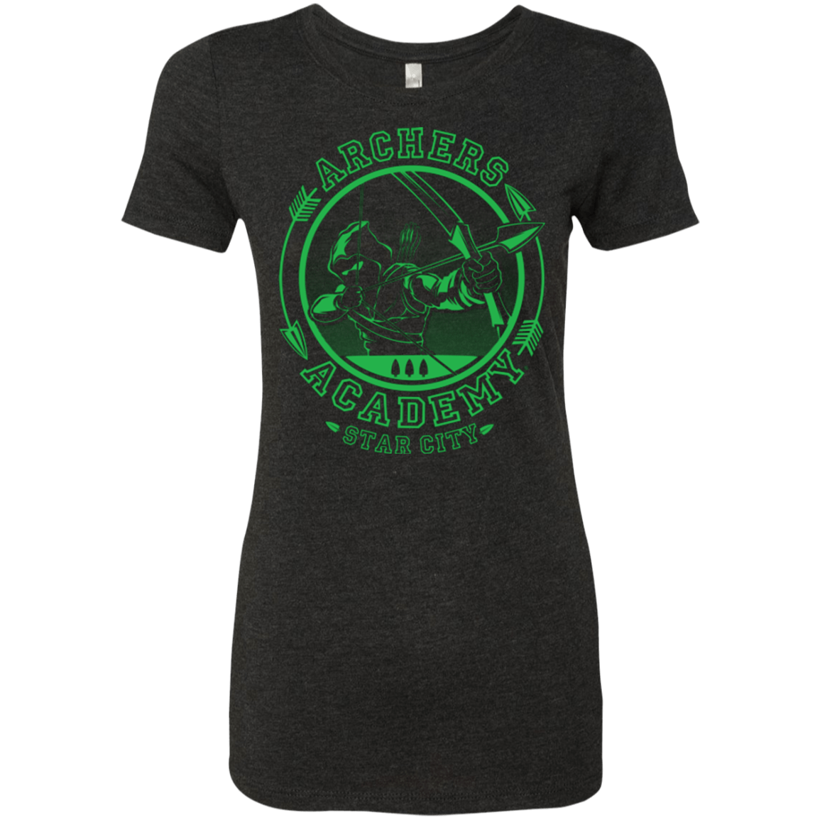 T-Shirts Vintage Black / Small ARCHERS ACADEMY Women's Triblend T-Shirt