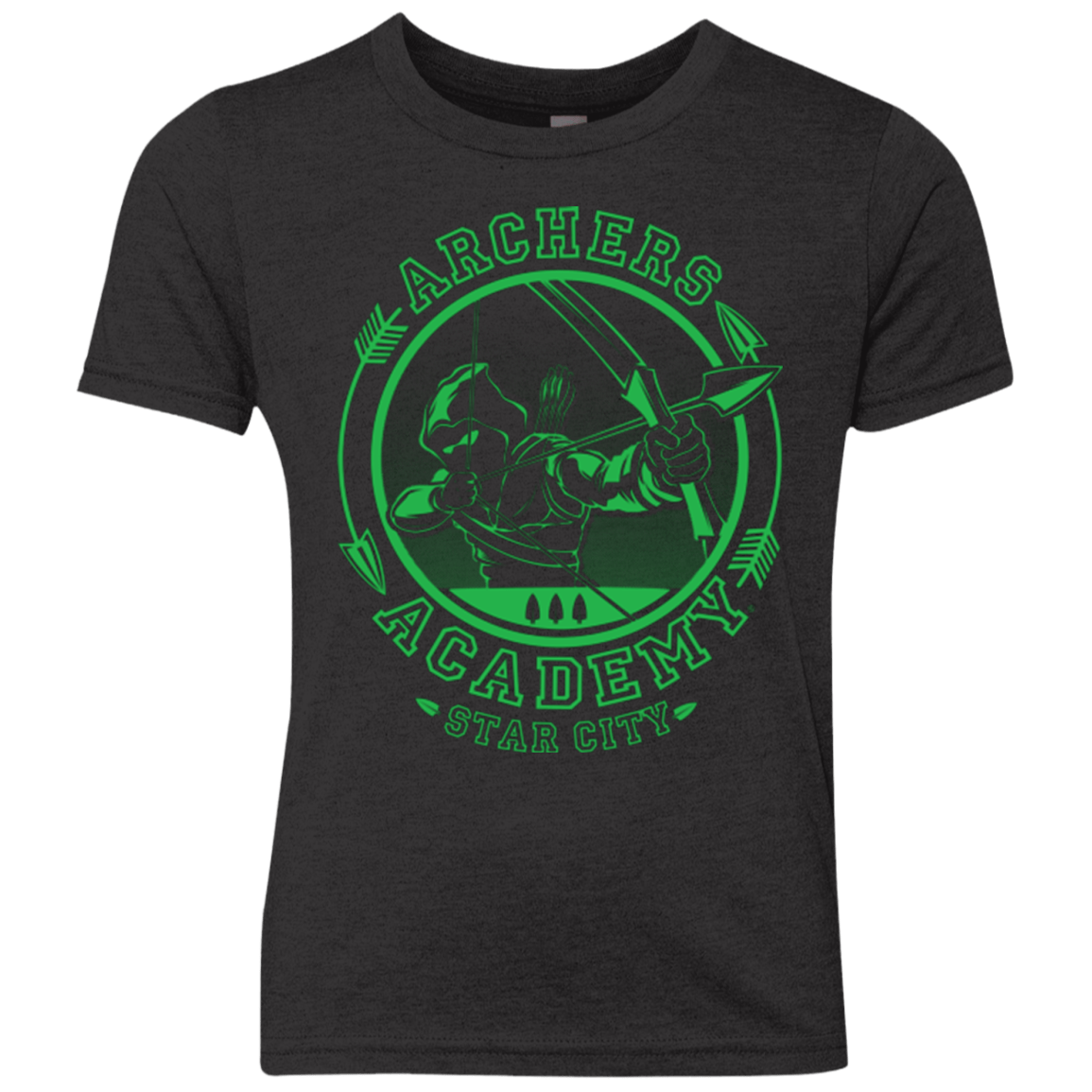 T-Shirts Vintage Black / YXS ARCHERS ACADEMY Youth Triblend T-Shirt