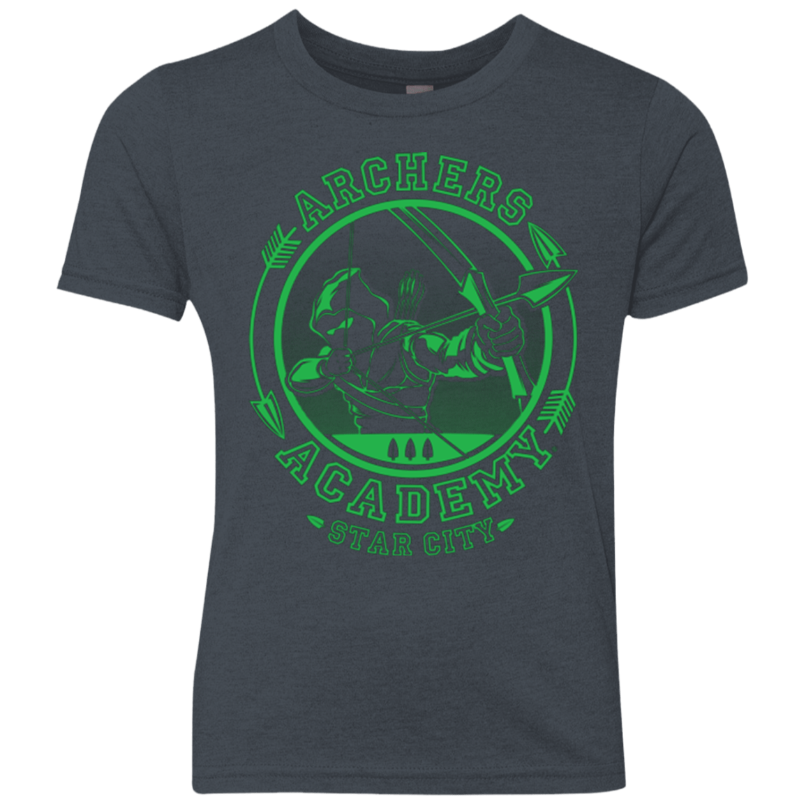 T-Shirts Vintage Navy / YXS ARCHERS ACADEMY Youth Triblend T-Shirt