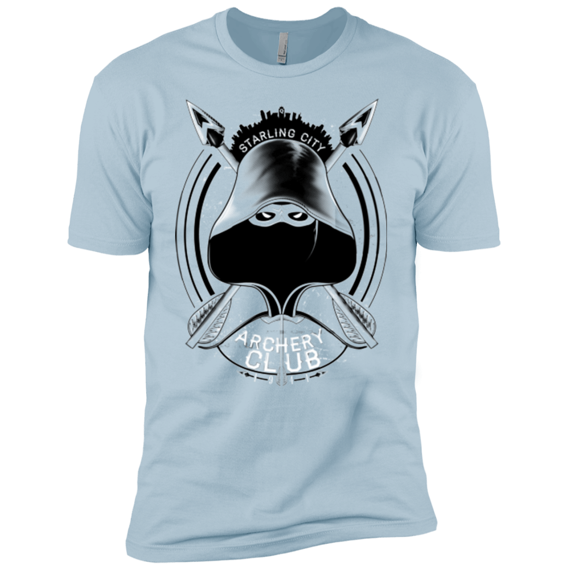 T-Shirts Light Blue / YXS Archery Club Boys Premium T-Shirt