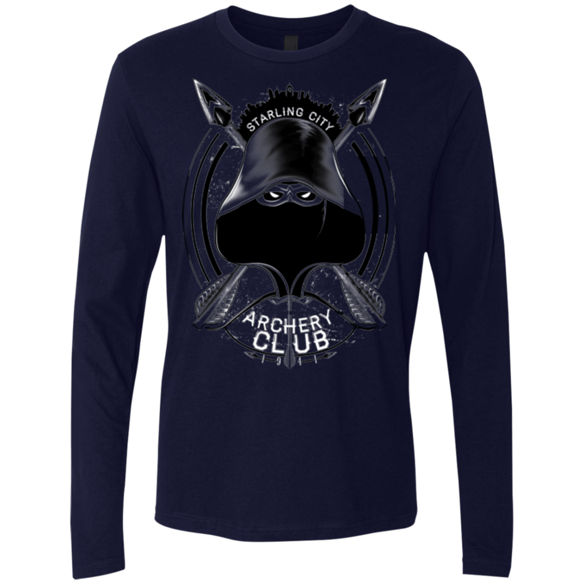 T-Shirts Midnight Navy / Small Archery Club Men's Premium Long Sleeve