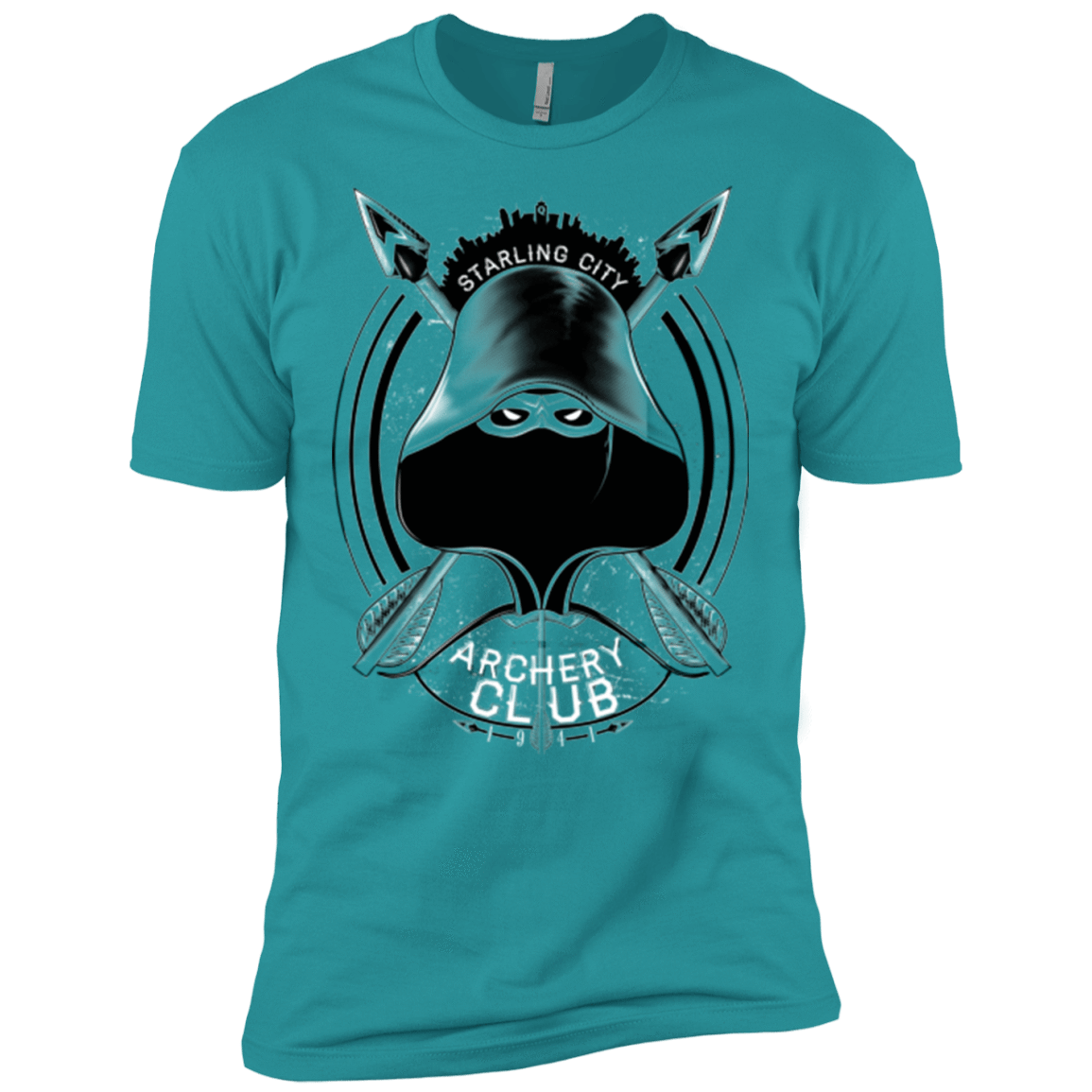 T-Shirts Tahiti Blue / X-Small Archery Club Men's Premium T-Shirt