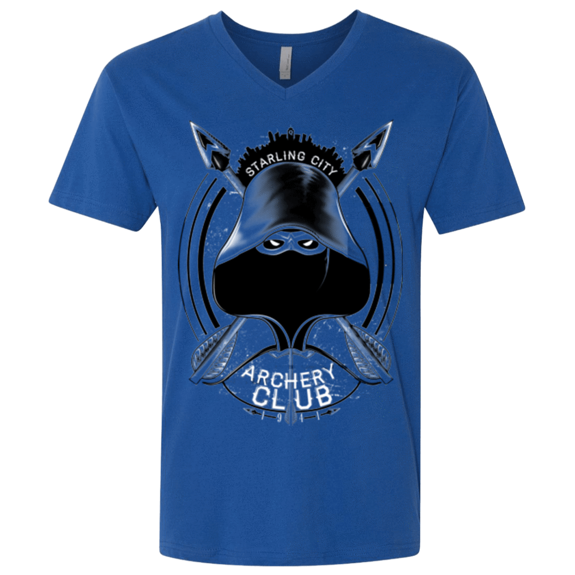 T-Shirts Royal / X-Small Archery Club Men's Premium V-Neck