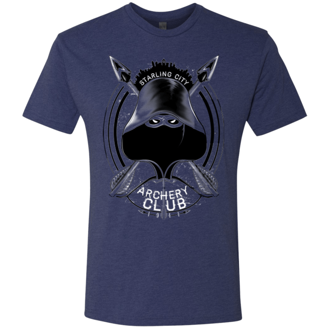T-Shirts Vintage Navy / Small Archery Club Men's Triblend T-Shirt