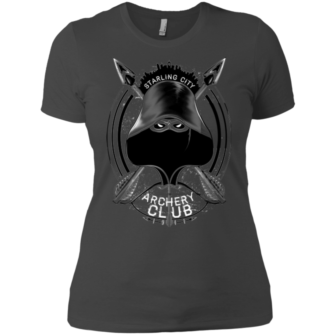 T-Shirts Heavy Metal / X-Small Archery Club Women's Premium T-Shirt