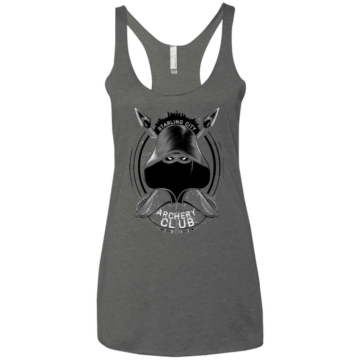 T-Shirts Premium Heather / X-Small Archery Club Women's Triblend Racerback Tank