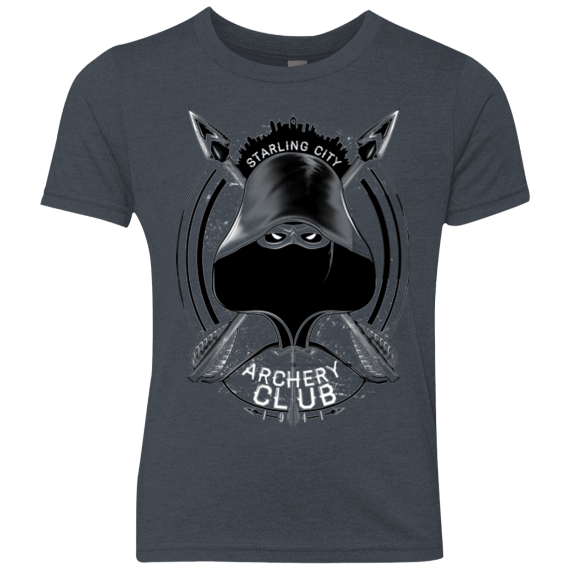 T-Shirts Vintage Navy / YXS Archery Club Youth Triblend T-Shirt