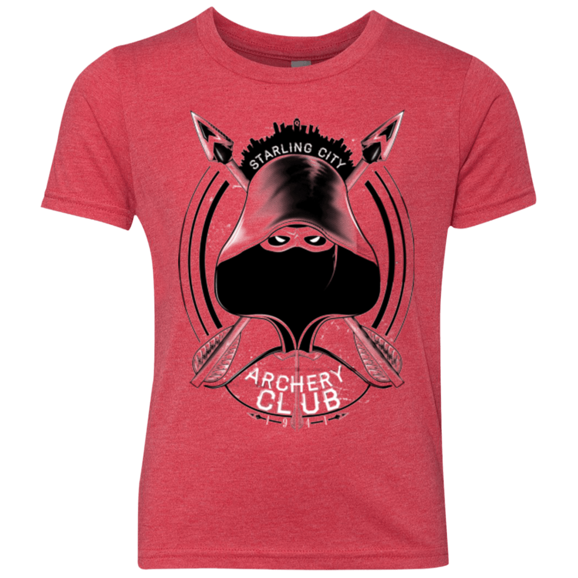 T-Shirts Vintage Red / YXS Archery Club Youth Triblend T-Shirt