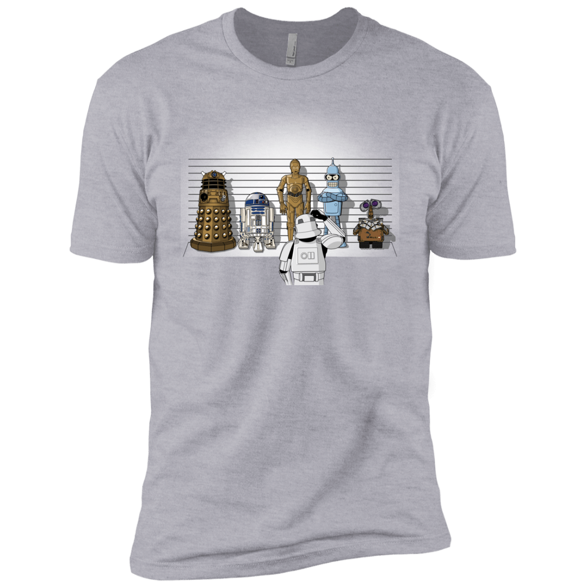 T-Shirts Heather Grey / YXS Are These Droids Boys Premium T-Shirt