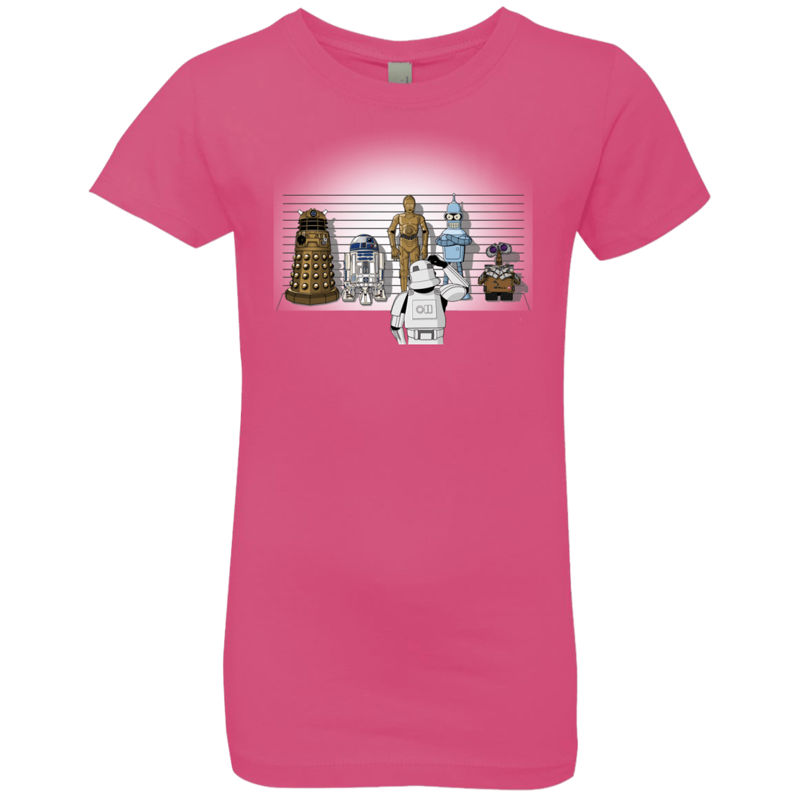 T-Shirts Hot Pink / YXS Are These Droids Girls Premium T-Shirt