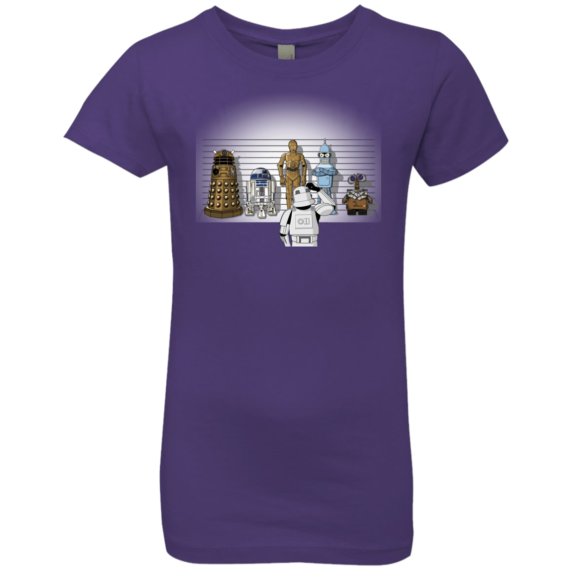 T-Shirts Purple Rush / YXS Are These Droids Girls Premium T-Shirt