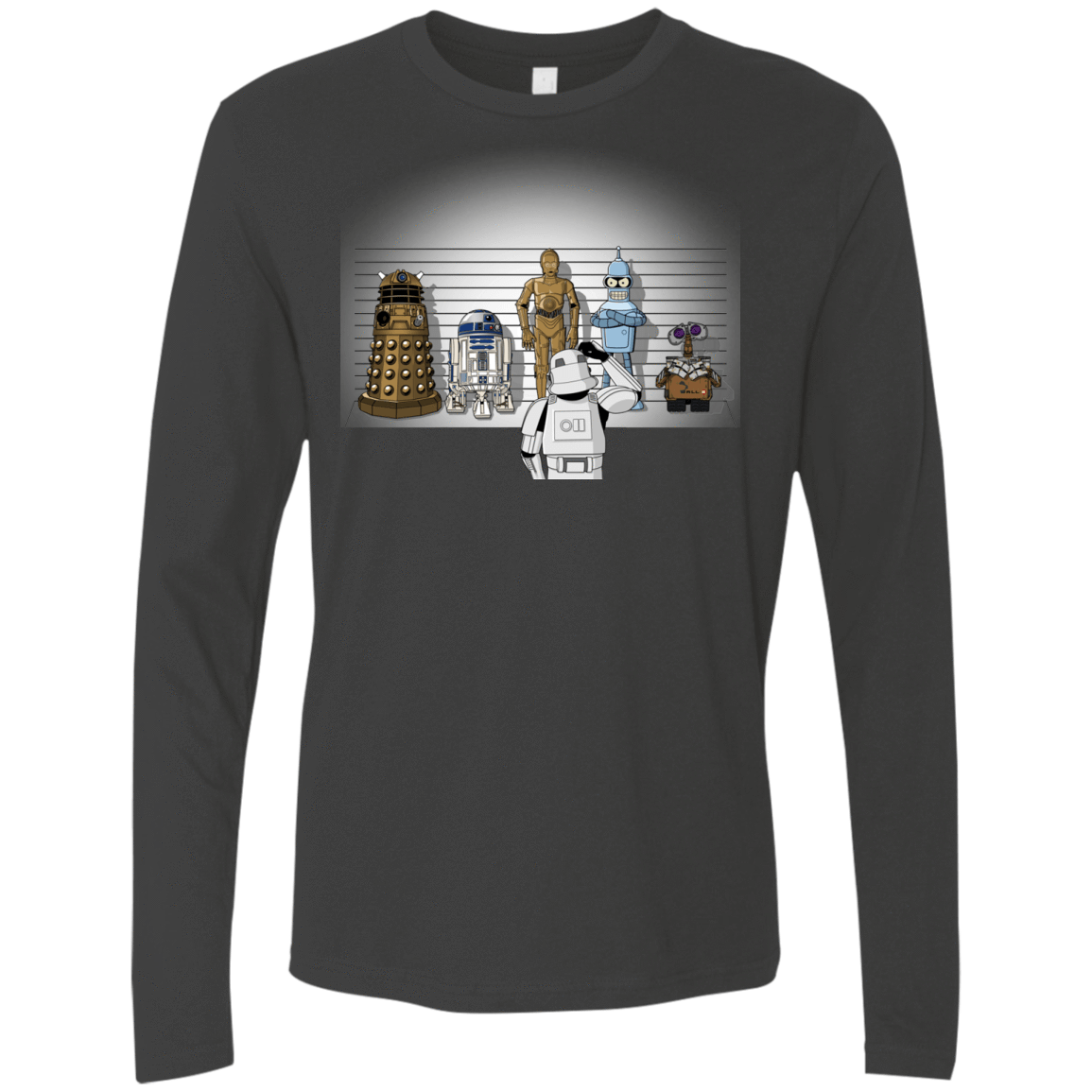 T-Shirts Heavy Metal / Small Are These Droids Men's Premium Long Sleeve