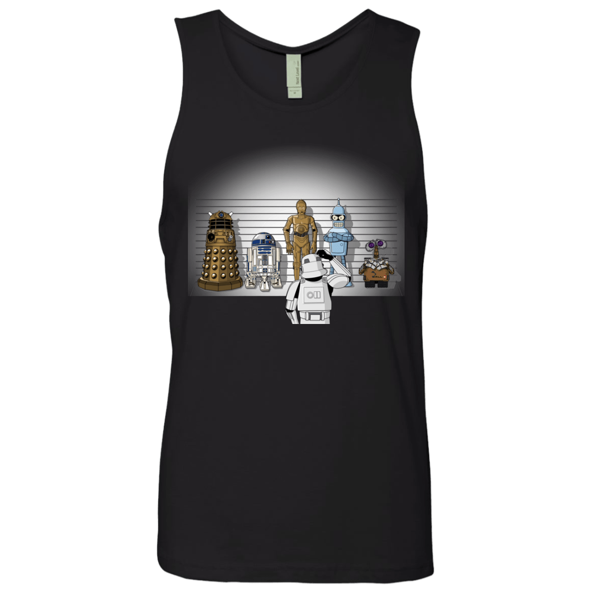 T-Shirts Black / Small Are These Droids Men's Premium Tank Top