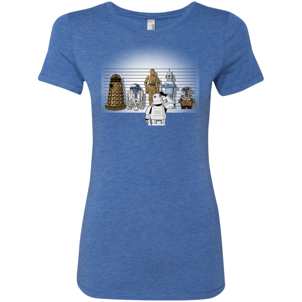 T-Shirts Vintage Royal / Small Are These Droids Women's Triblend T-Shirt