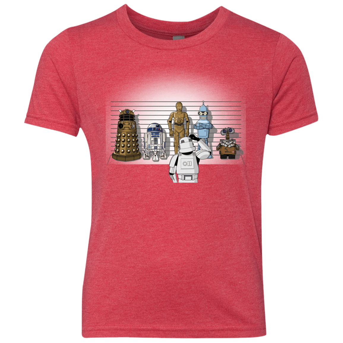 T-Shirts Vintage Red / YXS Are These Droids Youth Triblend T-Shirt