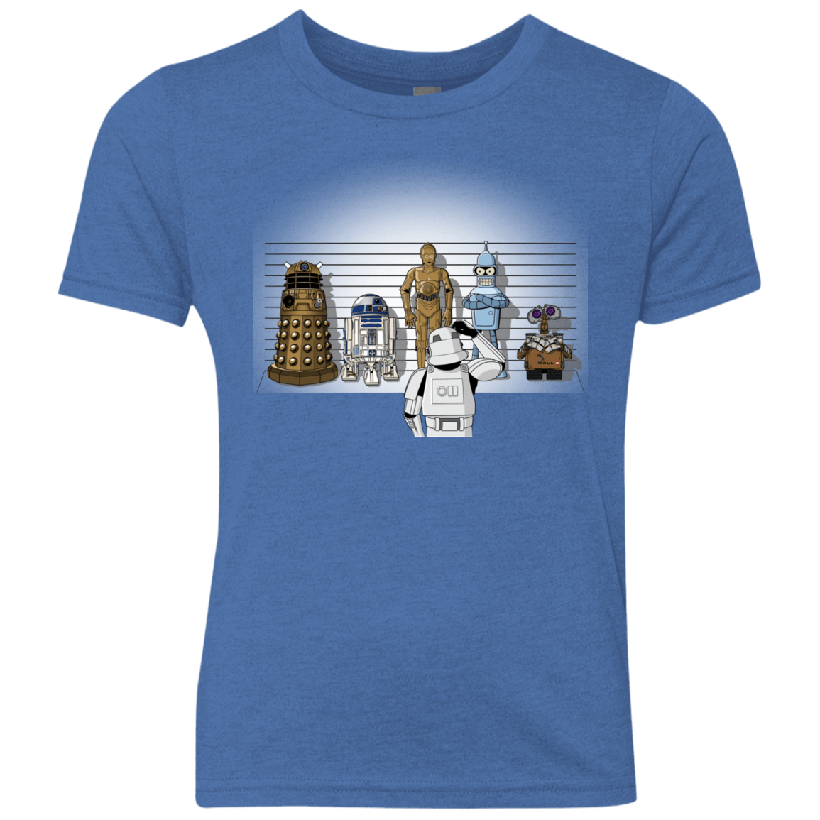 T-Shirts Vintage Royal / YXS Are These Droids Youth Triblend T-Shirt