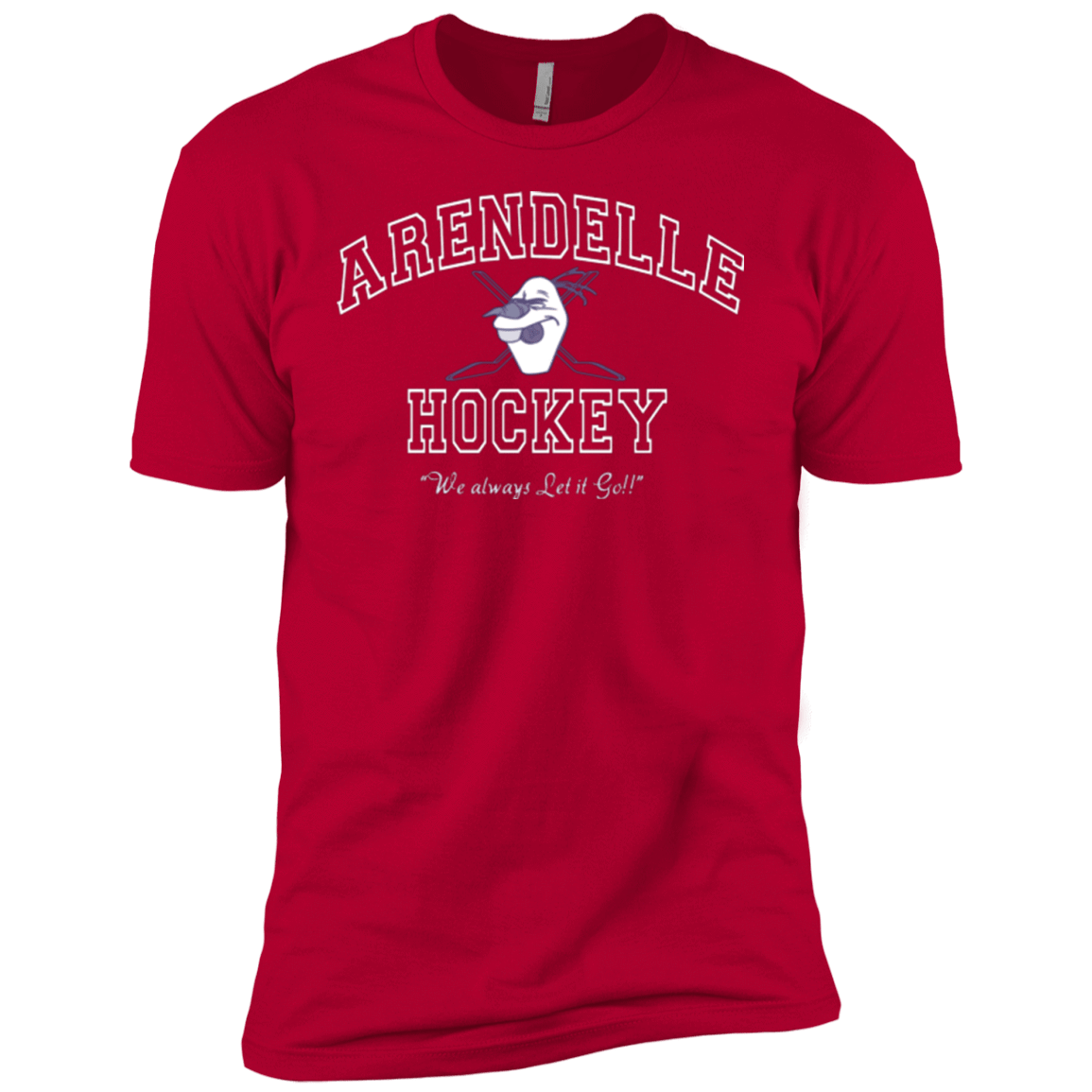T-Shirts Red / YXS Arendelle University Boys Premium T-Shirt