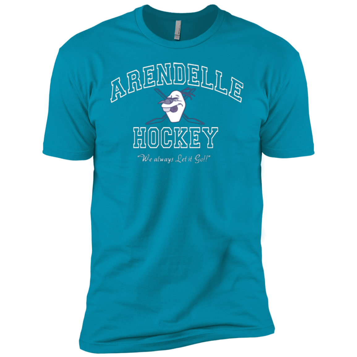 T-Shirts Turquoise / YXS Arendelle University Boys Premium T-Shirt