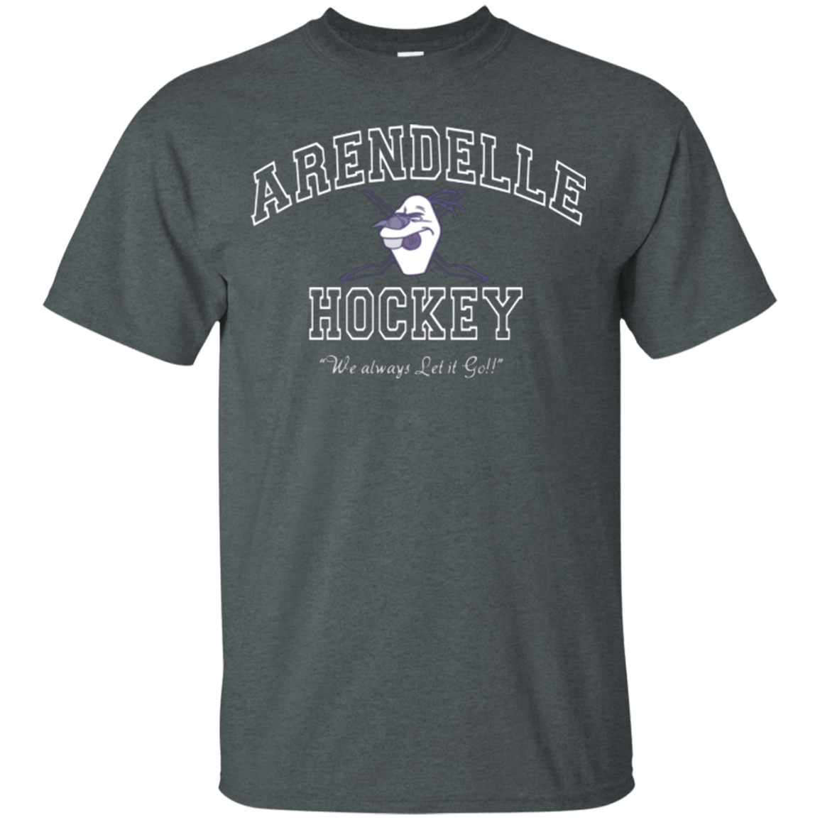 T-Shirts Dark Heather / Small Arendelle University T-Shirt