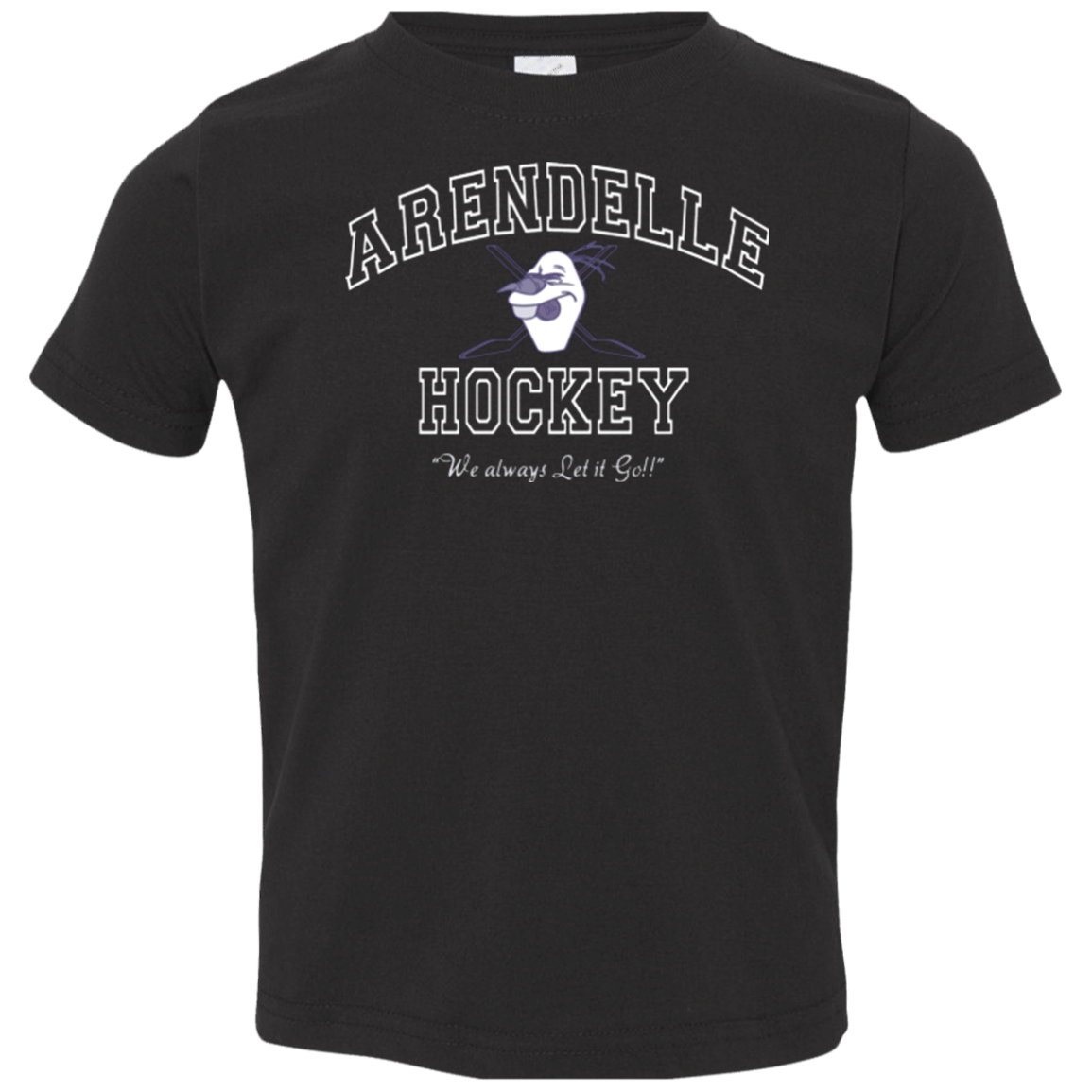 T-Shirts Black / 2T Arendelle University Toddler Premium T-Shirt