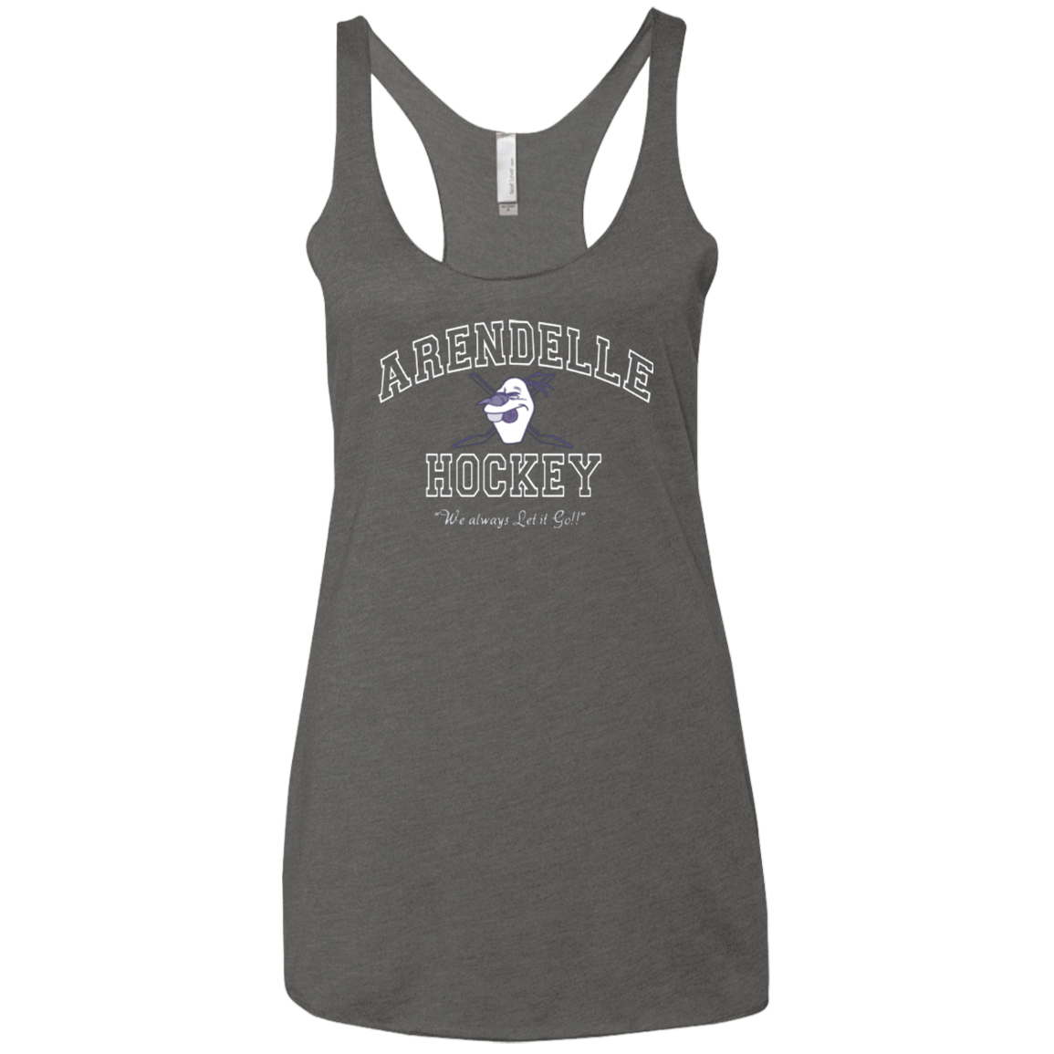T-Shirts Premium Heather / X-Small Arendelle University Women's Triblend Racerback Tank